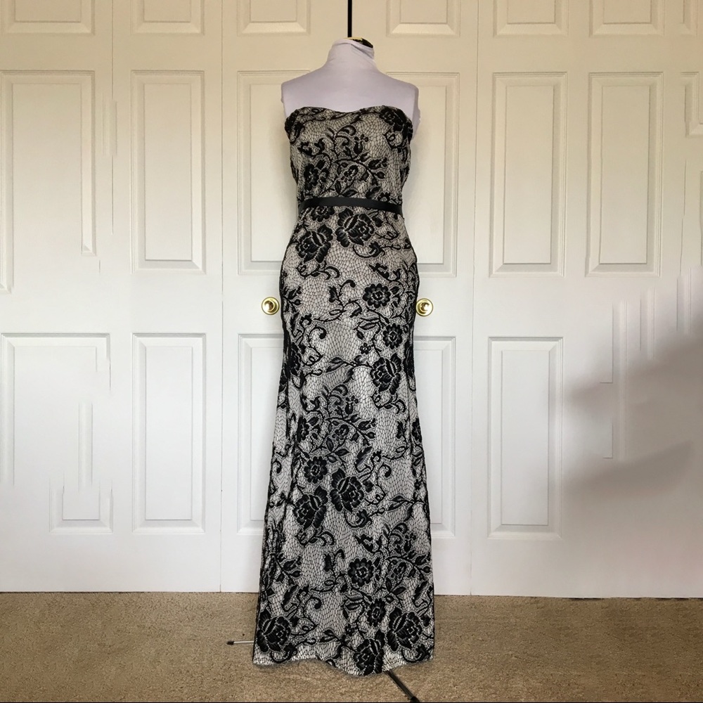 NWOT Yellow Star for Modcloth Operatic Occasion Prom/Evening Gown Sz L USA
